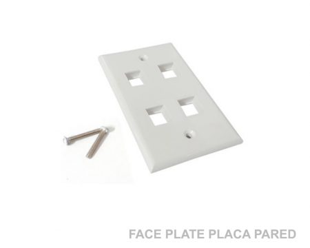 FACE PLATE PLACA PARED