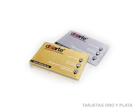 Tarjetas Oro y Plata